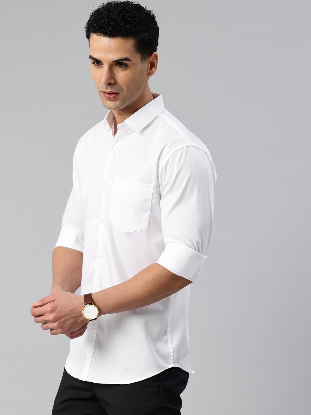 Majestic Man Slim Fit Shirt